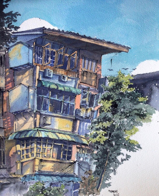 The soft Morning Sunlight