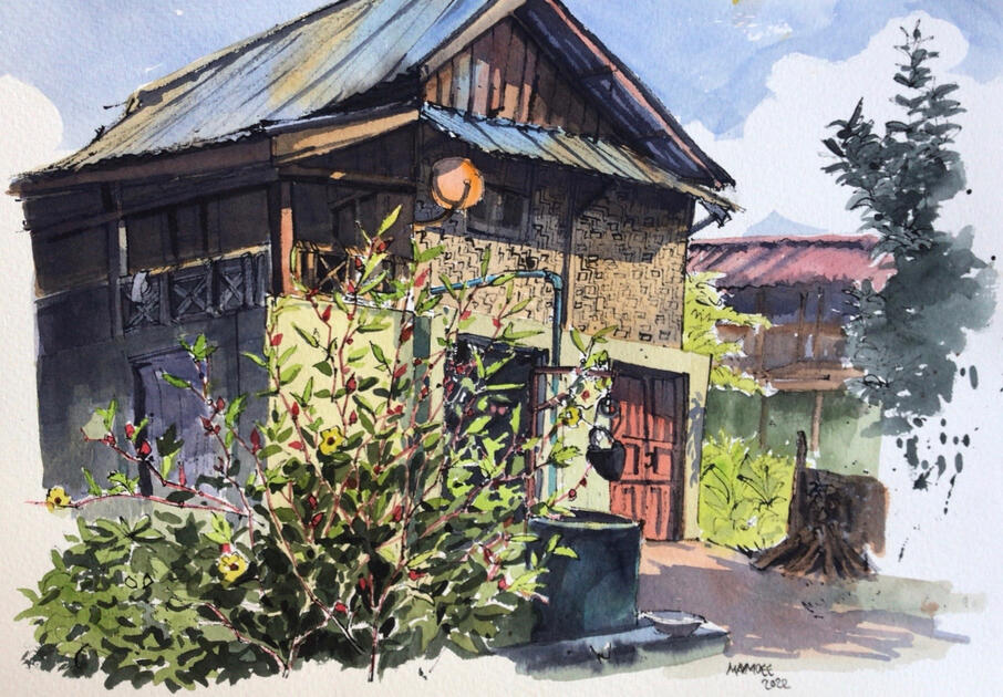 Roselle ( SonLon Village, Hsipaw)