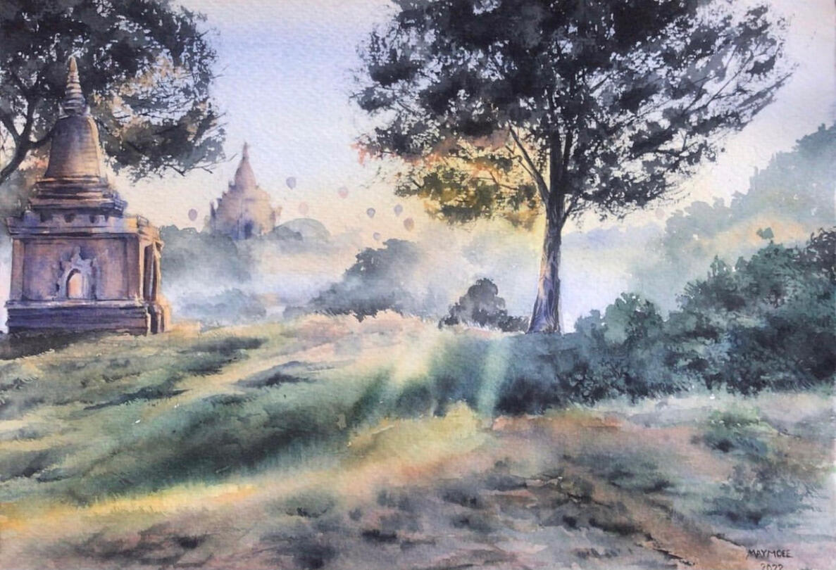 Bagan winter morning