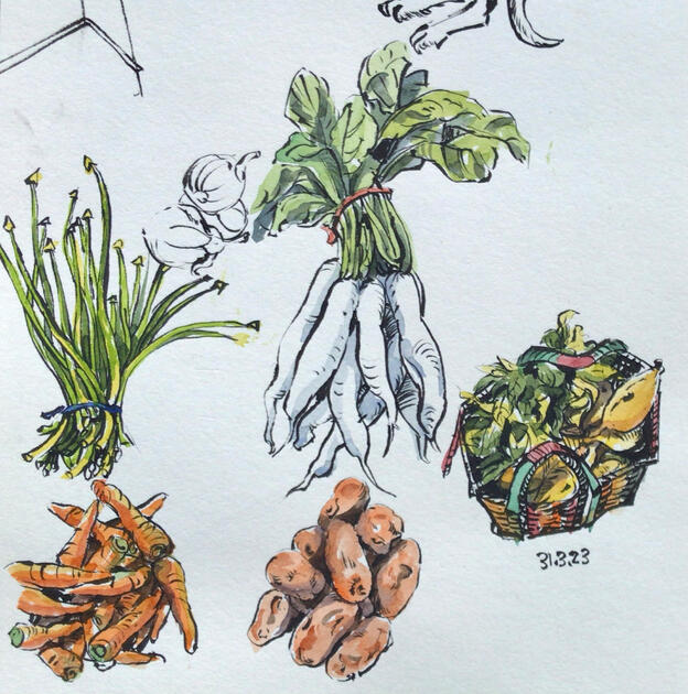 Testing out new brush pen