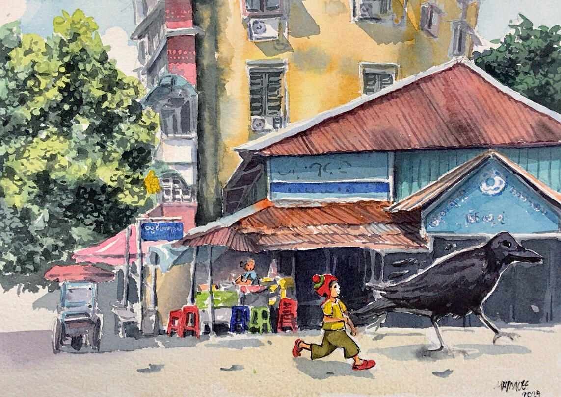 Putuutuu and the crow